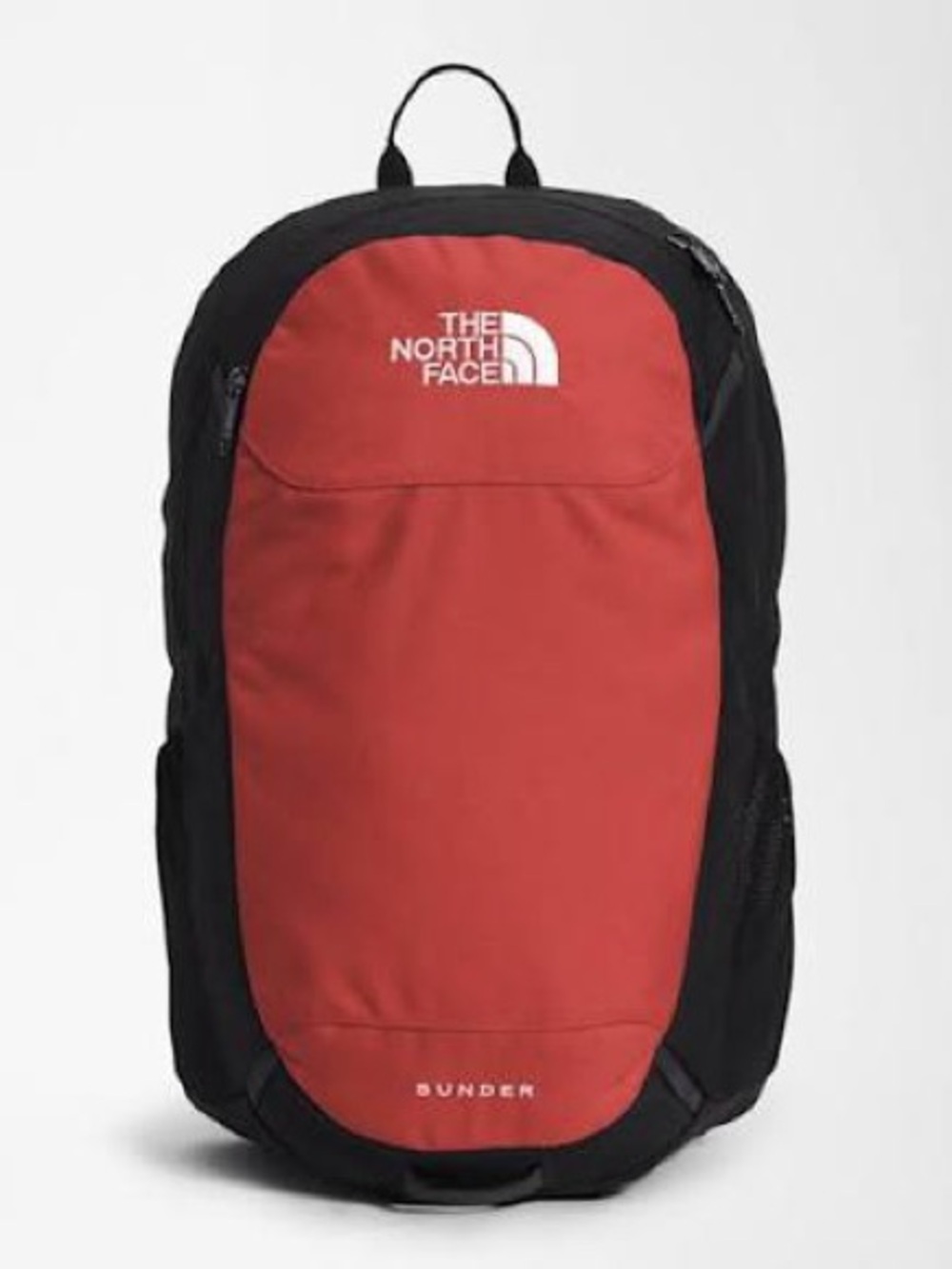 The North Face Sunder Backpack in Red and Black